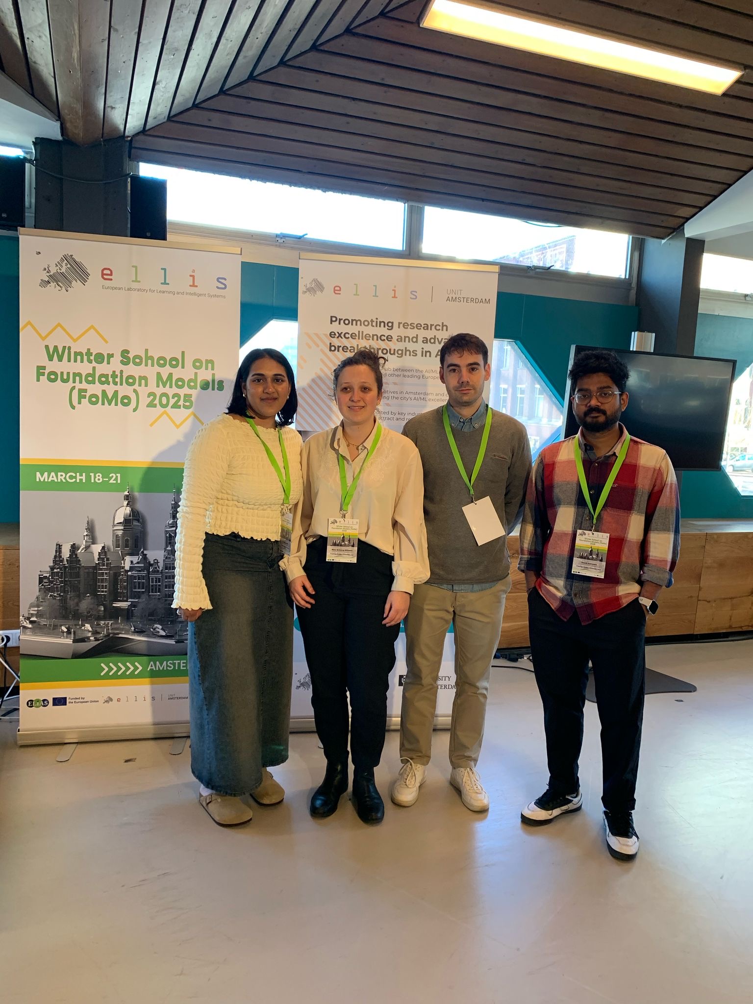 at ellis winter school 2025 in amsterdam